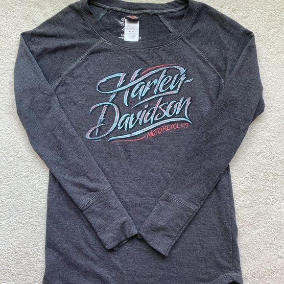 Harley Davidson Long T shirt - Picture 1 of 3